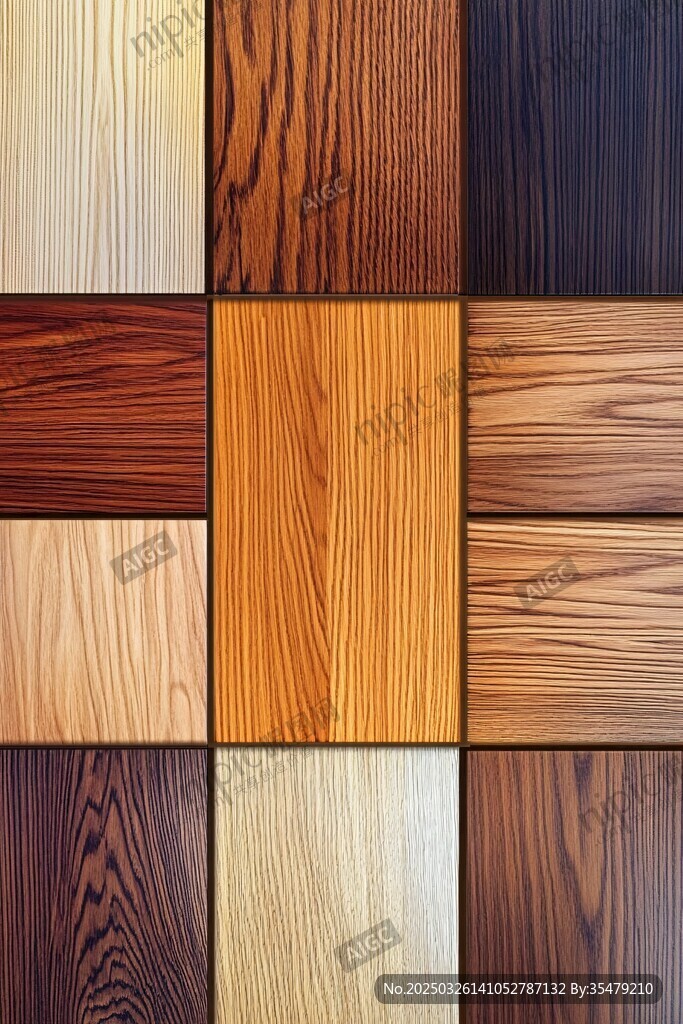 多样木纹板材展示
