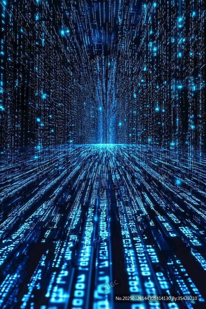 数字矩阵 深邃的科技宇宙