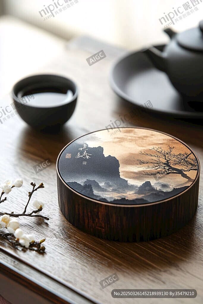 中式古风茶盒 尽显雅致韵味