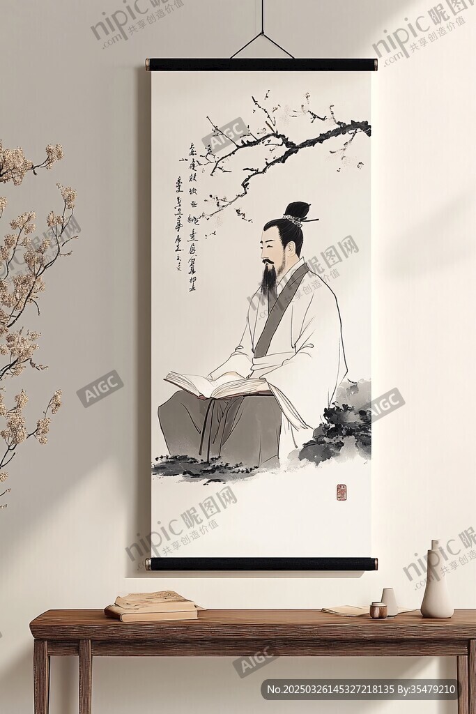 古风文人挂画 雅致中式风