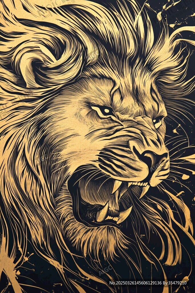 怒吼雄狮 尽显王者霸气