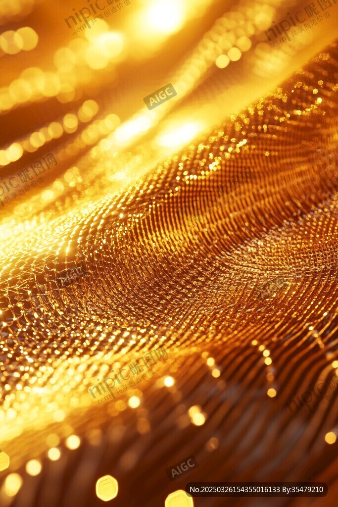 金色梦幻纹理背景图