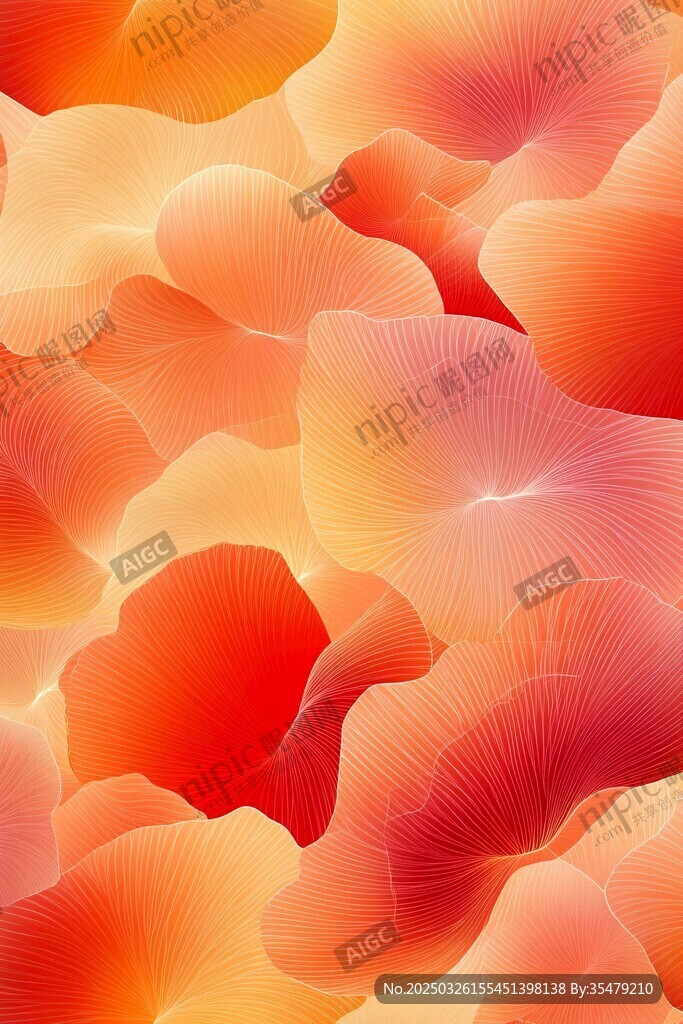 绚丽花瓣背景图