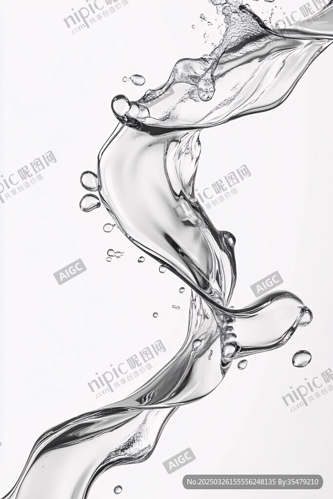 灵动水花艺术瞬间