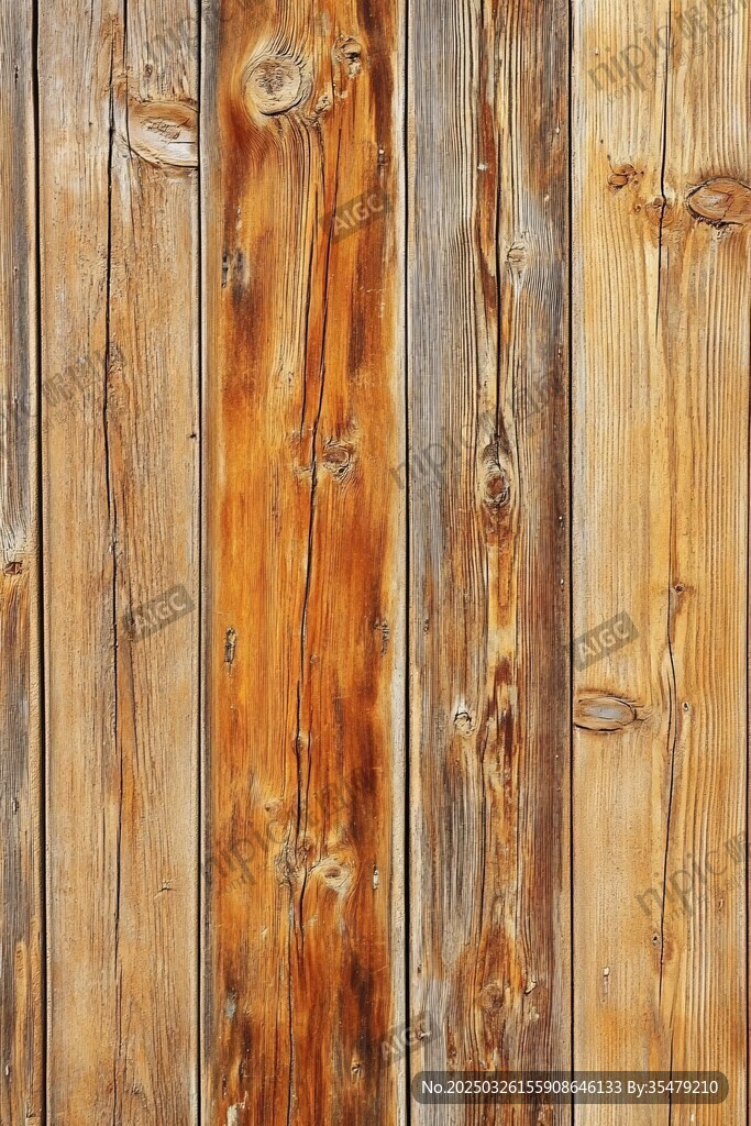 复古木质纹理墙面