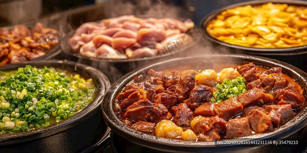 美味炖菜汇聚诱人美食