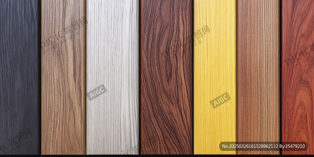 多样木纹板材展示