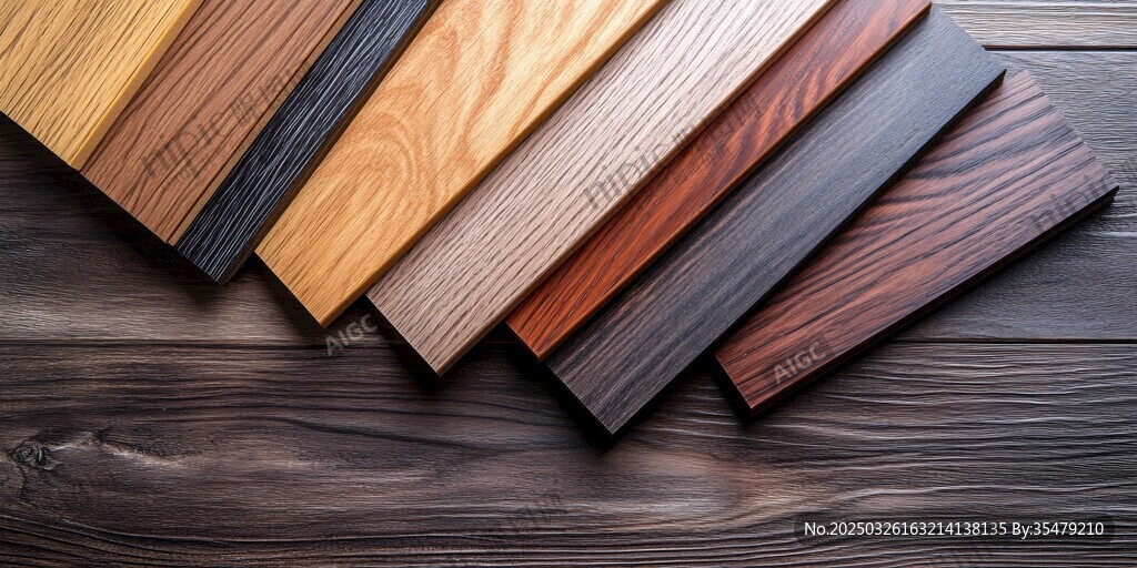 多样木纹板材展示