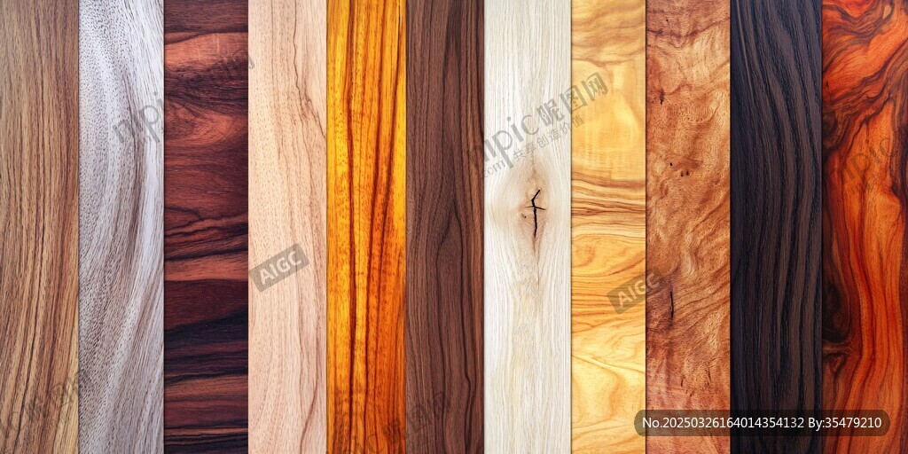 多样木材纹理展示