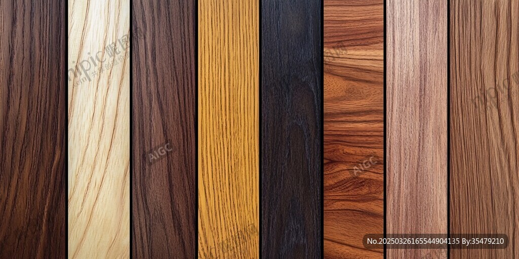 多样木纹板材展示