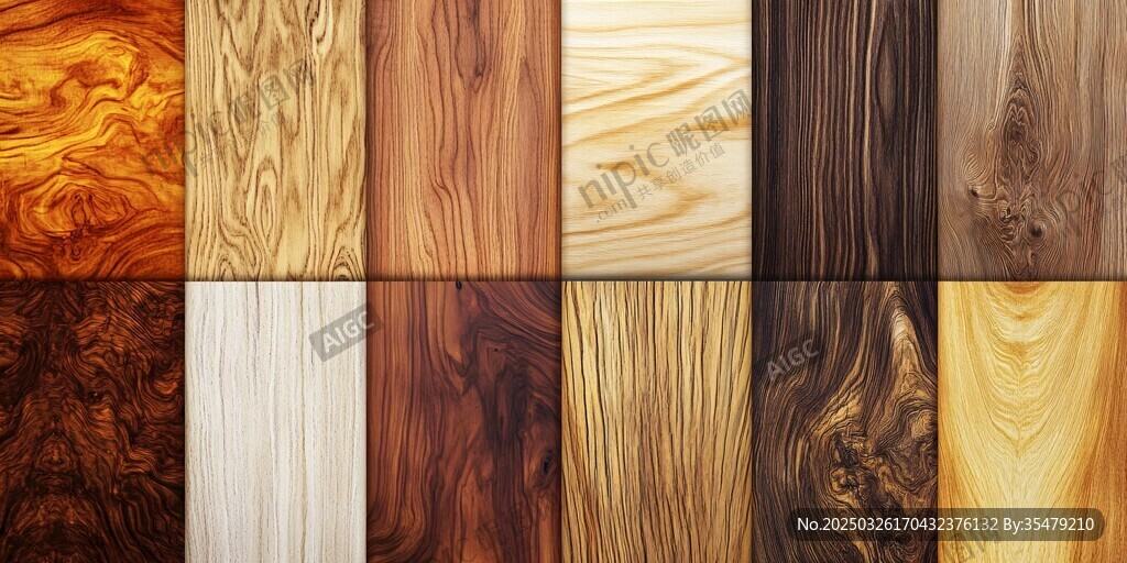 多样木纹展示