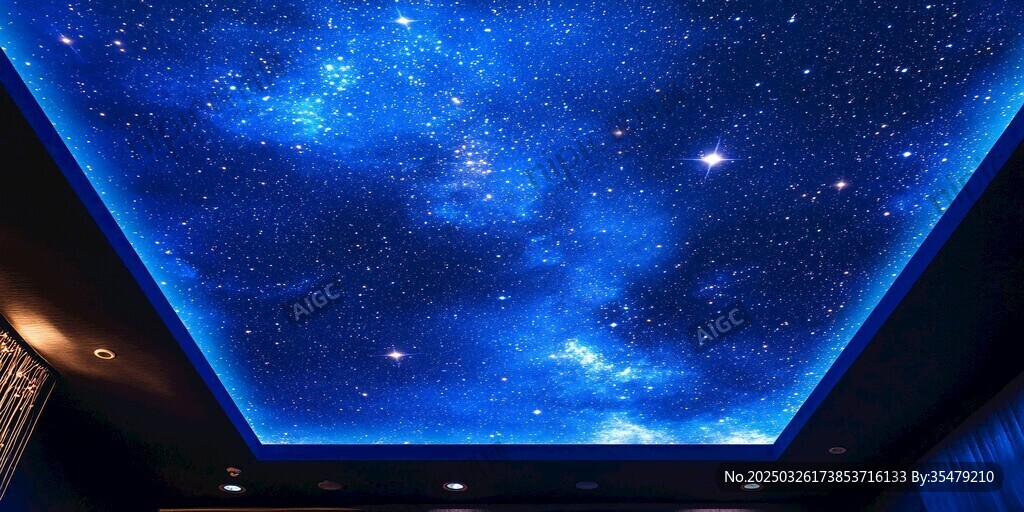 梦幻星空天花板