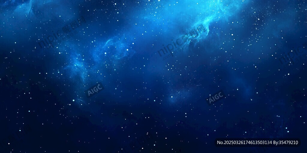 梦幻深邃星空背景图