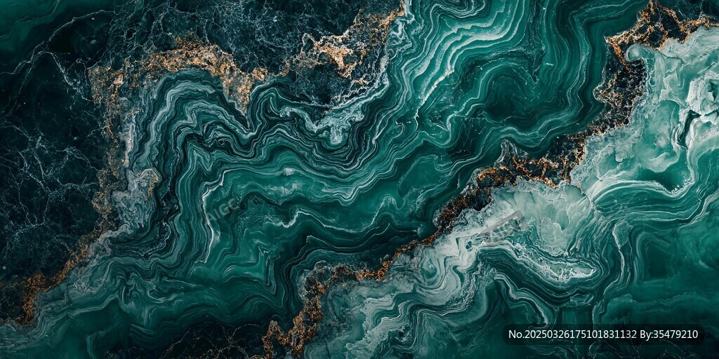 绿宝石纹理抽象背景图