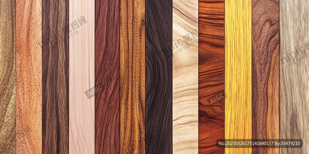 多样木材纹理展示