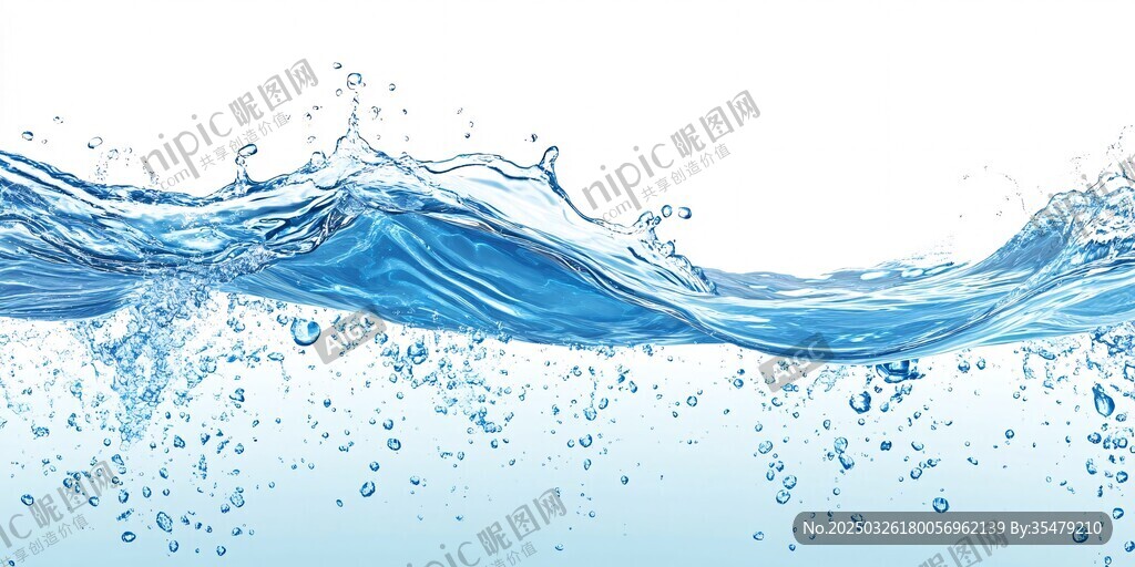 灵动水波 泛起清新水韵