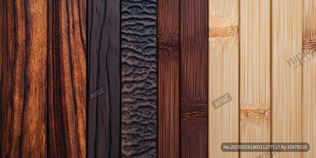 多样木材纹理展示