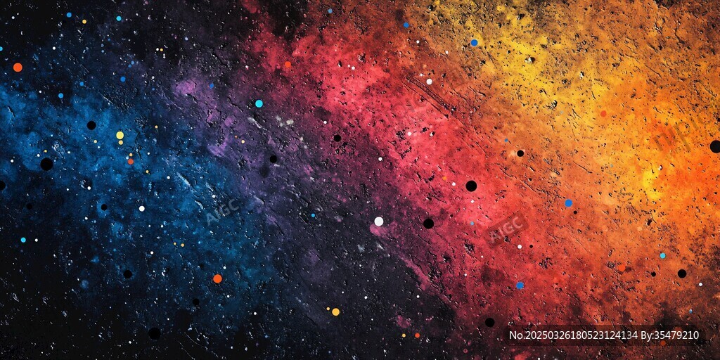 绚丽多彩的梦幻星际空间