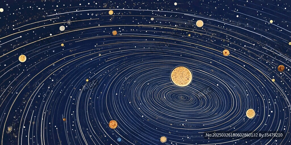梦幻星系太空景象展示