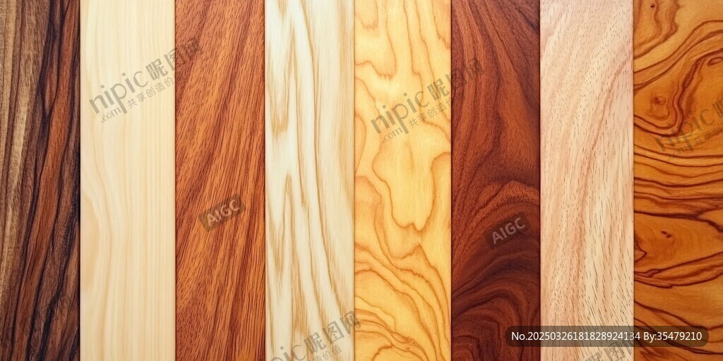 多样木纹展示