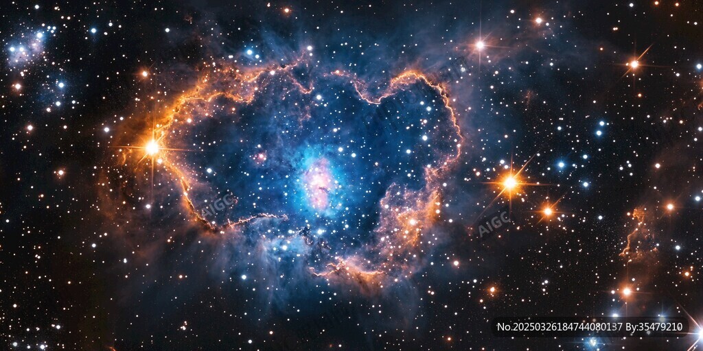 心形星云 宇宙中的浪漫奇观
