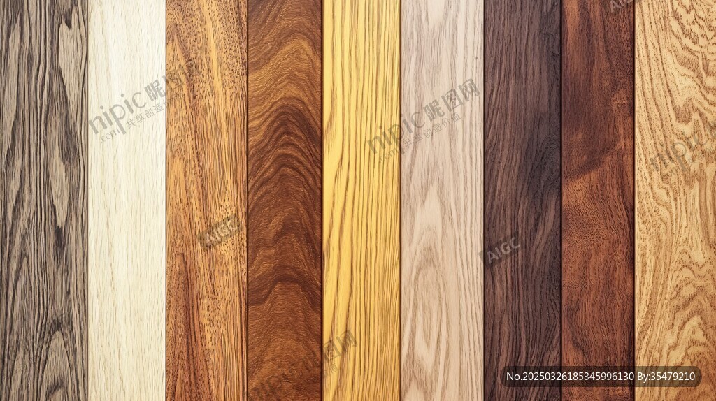 多样木纹展示