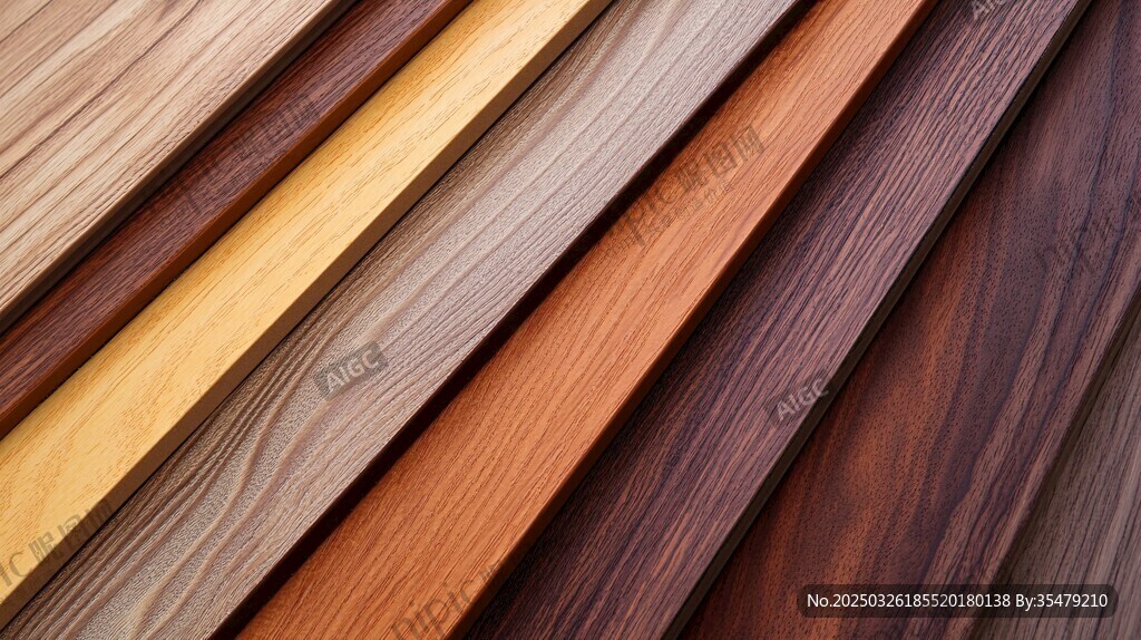 多样木纹板材展示