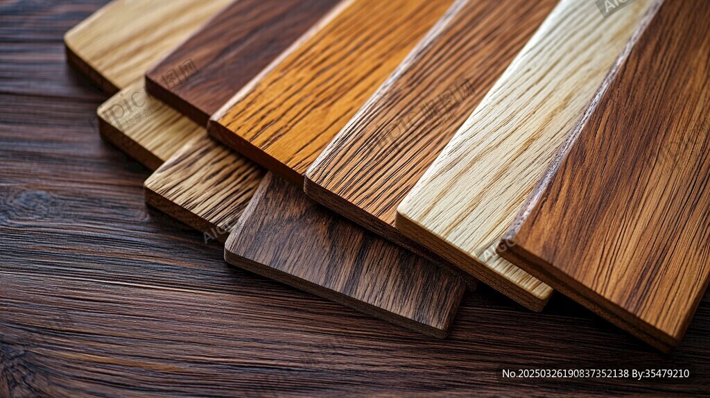 多样木纹板材展示