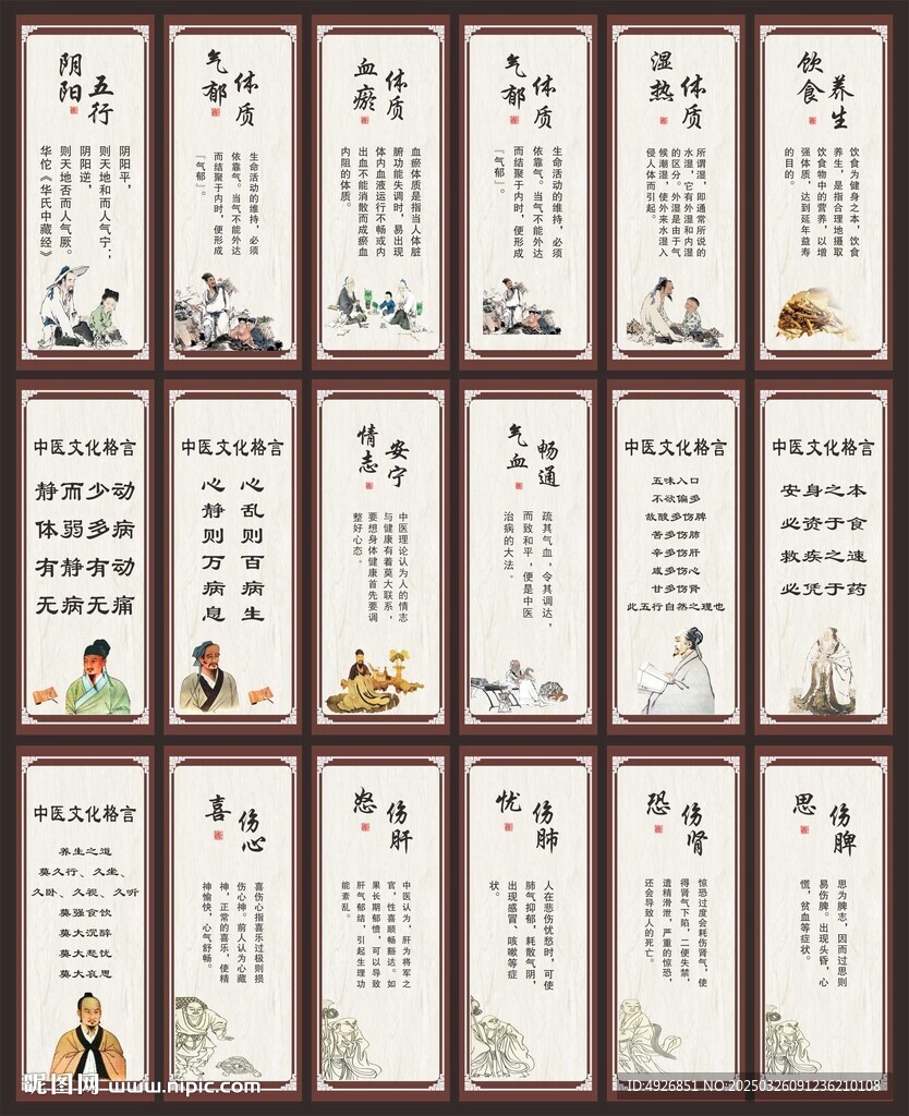 中医保健展板