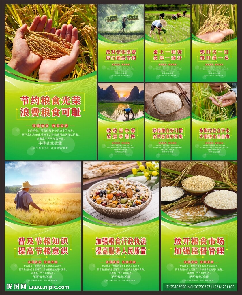节约粮食