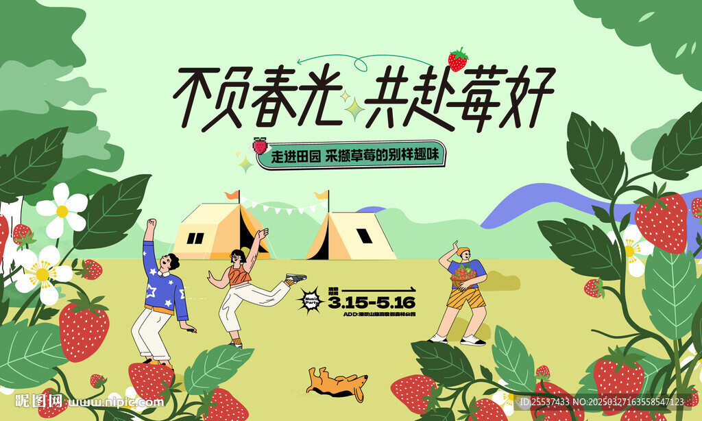 草莓采摘活动