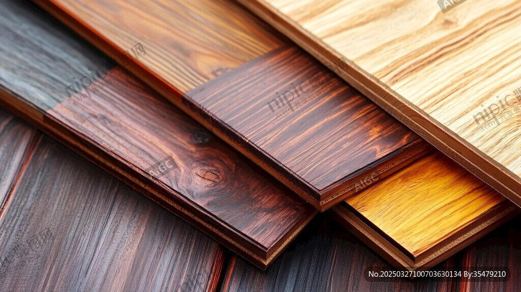 多样实木地板展示