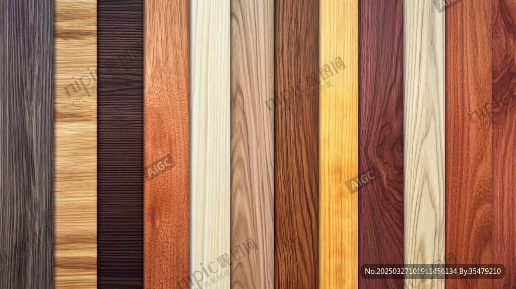 多样木纹板材展示