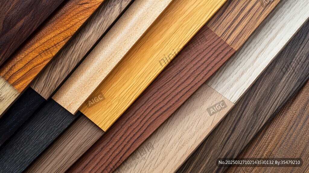 多样木纹板材展示