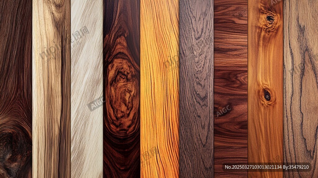多样木纹展示