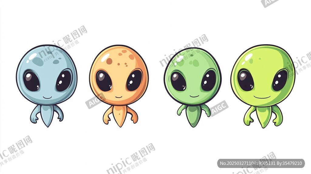 可爱外星小生物集合