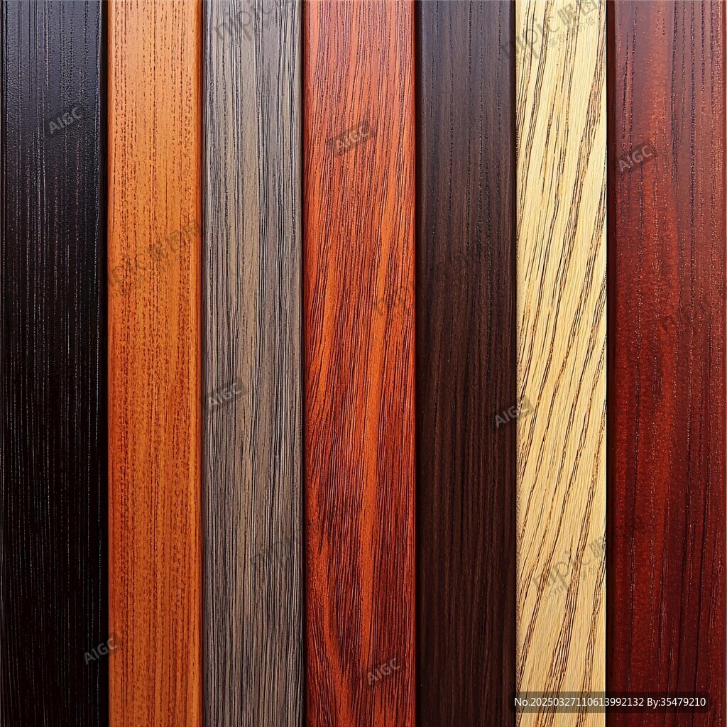 多样木纹板材展示