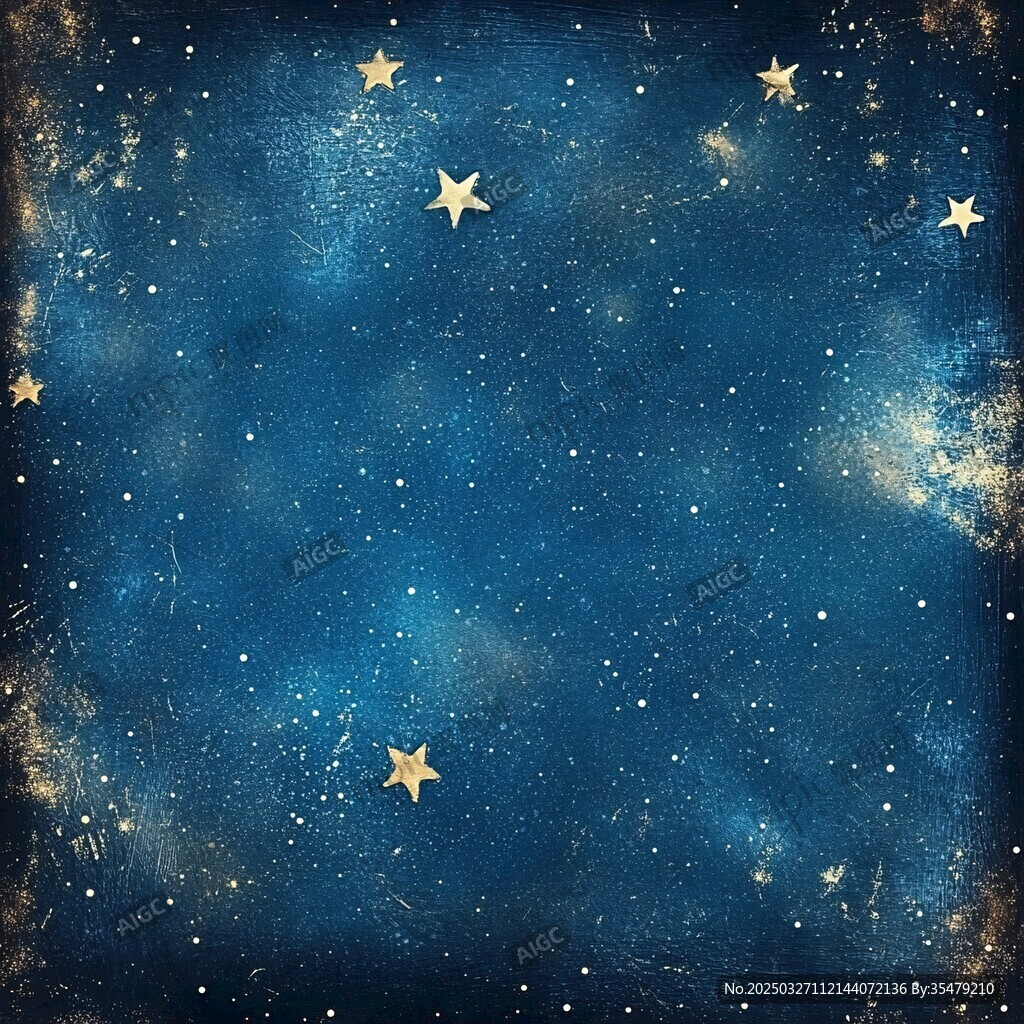 梦幻星空背景图