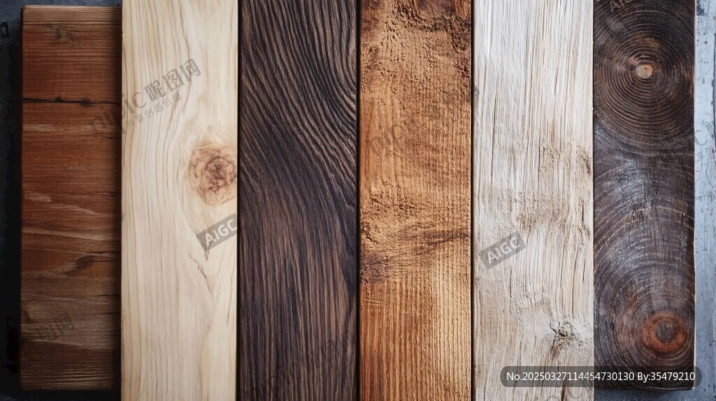 多样木纹板材展示