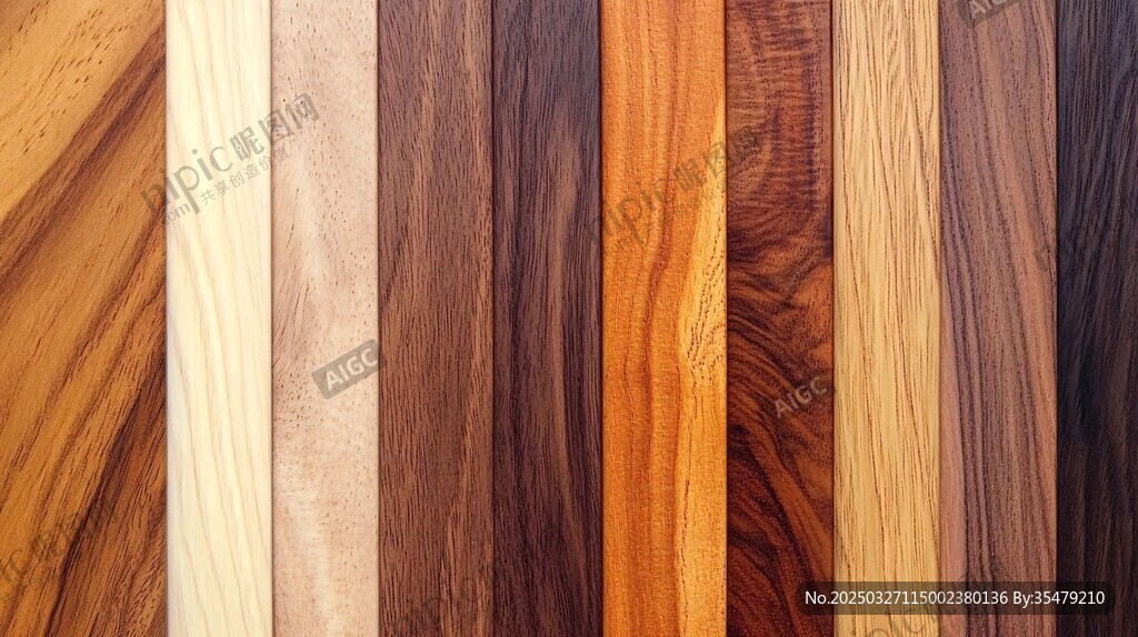 多样木材纹理展示