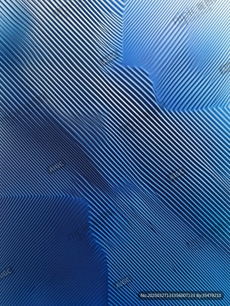 蓝色线条渐变抽象背景图