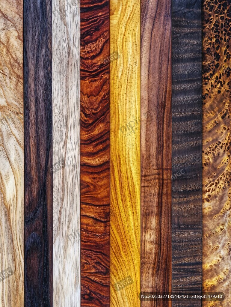 多样木材纹理展示