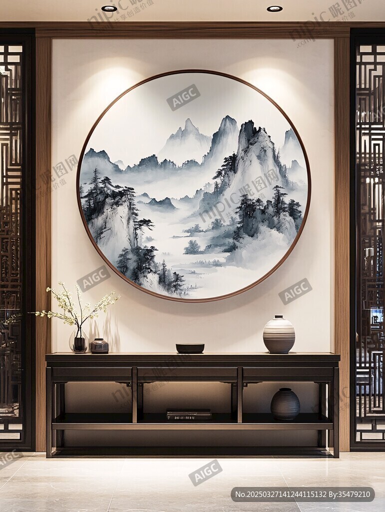 水墨画