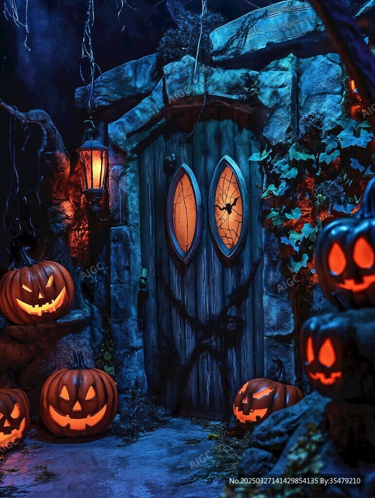 神秘万圣节奇幻魔法小屋
