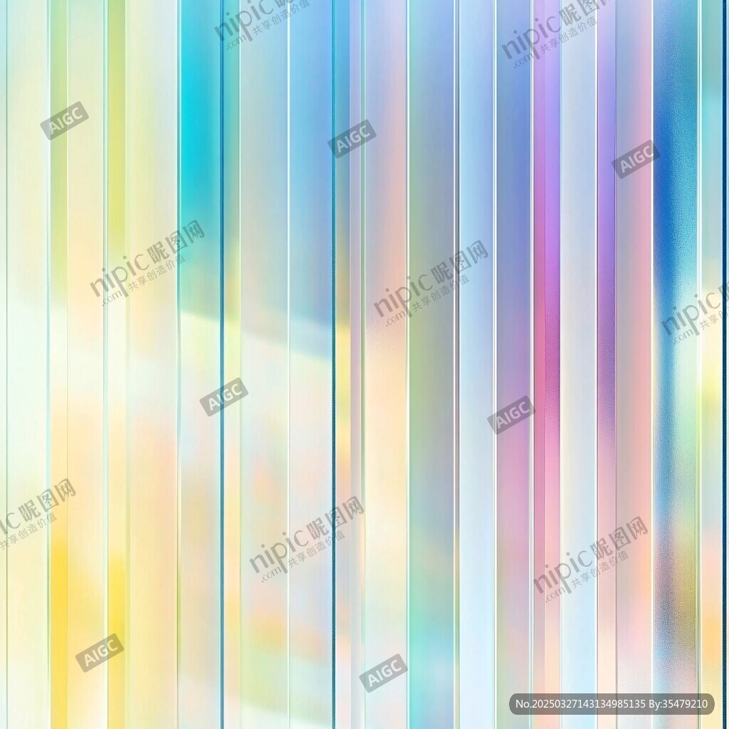 彩色渐变竖条纹背景图