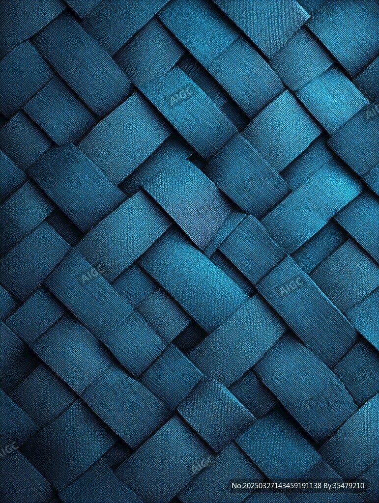 蓝调编织纹理背景图案