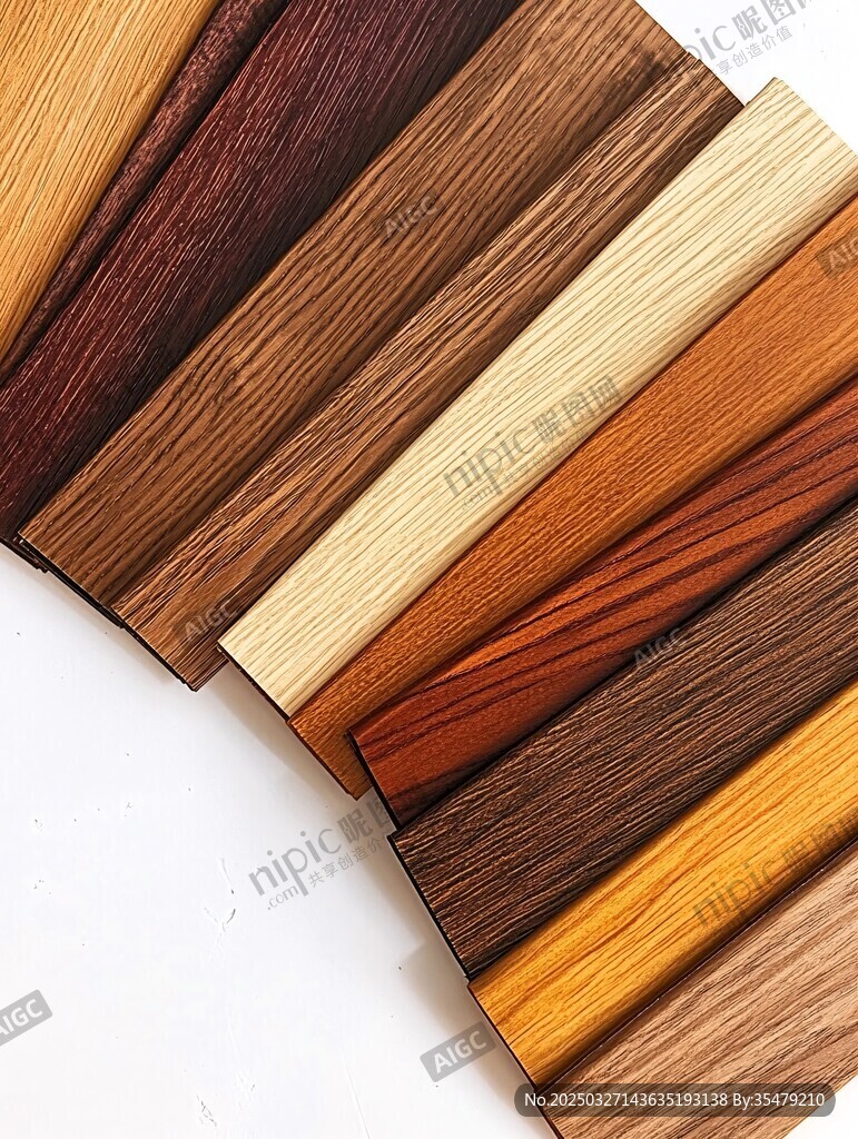 多样木纹板材展示