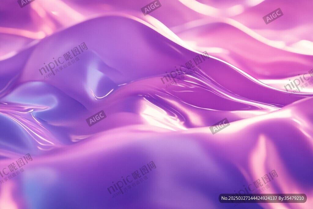 梦幻紫粉绸缎纹理