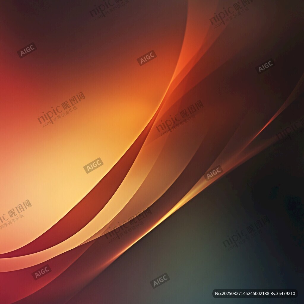 绚丽动感色彩线条背景图