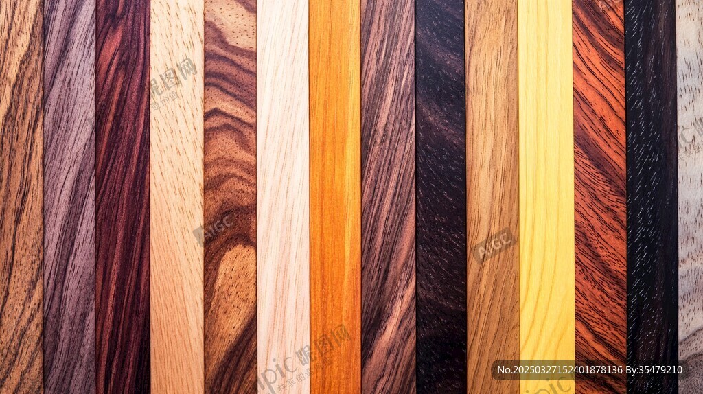 多样木材纹理展示